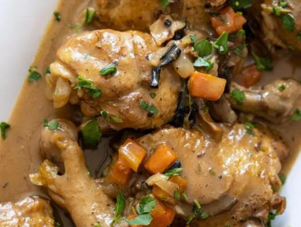 Coq Au Vin Blanc