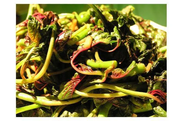 Amaranth-Pfannengericht