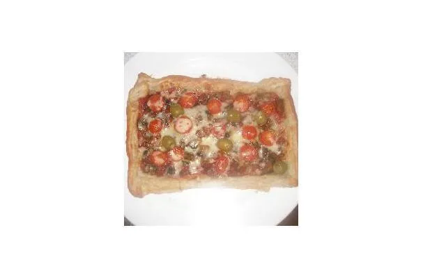 Einfache Blitzpizza