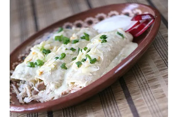 Enchiladas Verdes (Grüne Enchiladas)