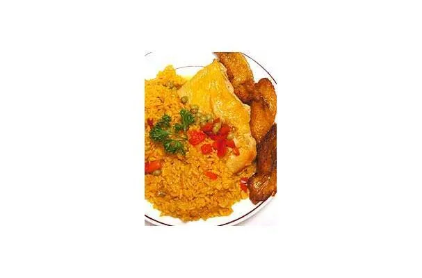 Arroz Con Pollo A La Chorrera (Hähnchen mit Reis nach kubanischer Art)