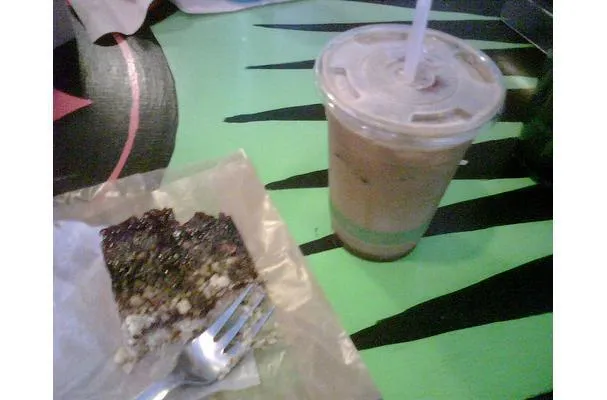 Eiskaffee mit Schokolade