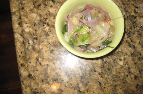 Baby Pak Choi mit Champignons