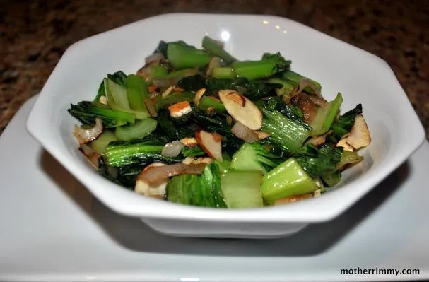 Baby Pak Choi Pfannengericht
