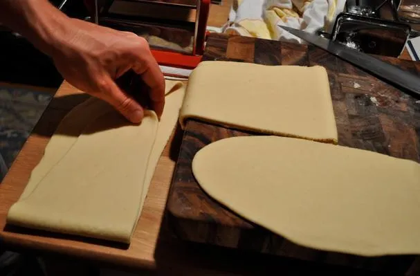 Selbstgemachte Pasta