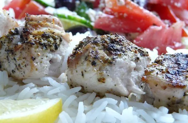 Marinierte Souvlaki
