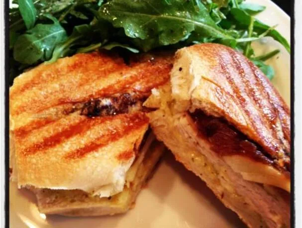 Kein gewöhnliches Truthahn-Panini