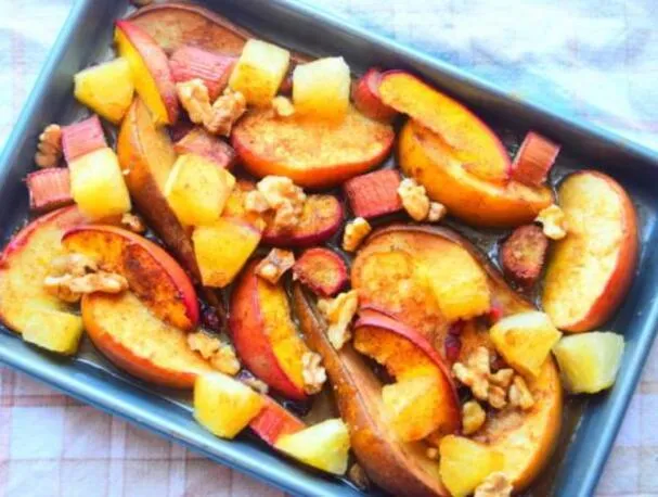 Gebackenes Obst
