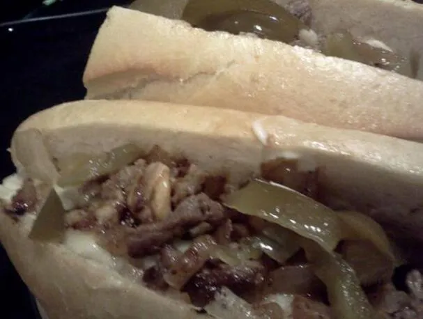 Philadelphia Cheesesteak Einfach