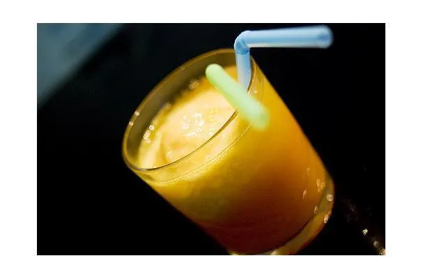 Ananas-Orangen-Sorbet