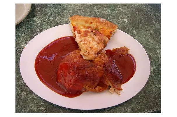 Pizza-Hühnchen