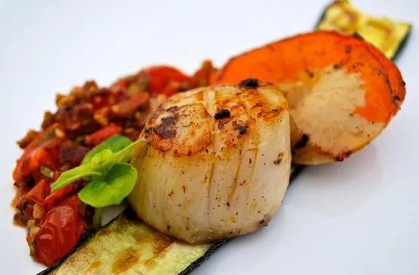 Jakobsmuscheln mit Chouriço/Vieiras Com Chouriço