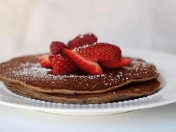 Schokoladenpfannkuchen mit Xocai Healthy Chocolate