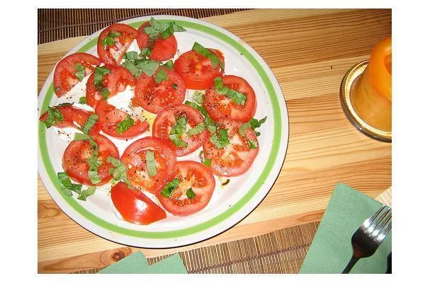 Gewürzter Mozzarella