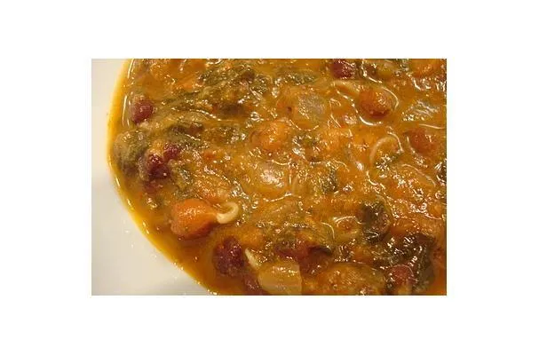Keimlinge Chana Palak Curry