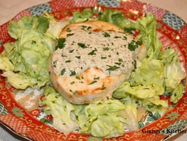Schwertfisch Moutarde