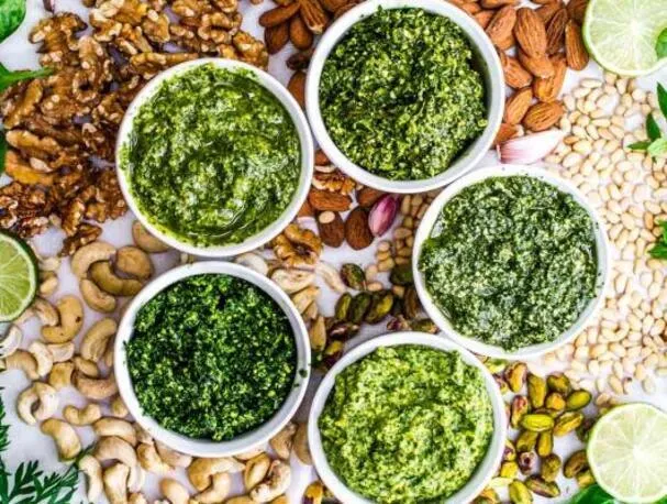 Adaptables veganes Pesto