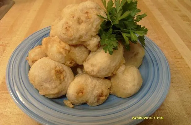 Blumenkohl-Fritters - "Mshat"