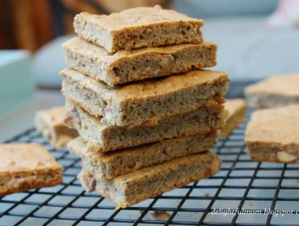 Chewy Almond Butter Chia Seed Bars